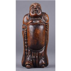 Chinese Wood Carved Figure of Buddha