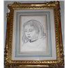 Image 3 : Claude Schuffenecker Original Drawing Bust of Boy Frmd