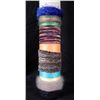 Image 3 : Colorful Art Totem Fabric Wrapped Sculpture