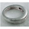 Image 3 : STERLING PLATINUM PINK SAPPHIRES RING 3.34 CTW