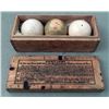 Image 1 : 3 Pc Ivory Brunswick Balke Collender Billiard Ball Set