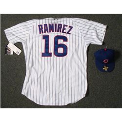 Authentic Chicago Cubs Aramis Ramirez Jersey and Hat