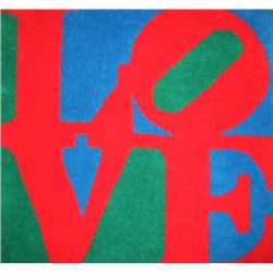 Robert Indiana LOVE Serigraph Decorative Carpet 2