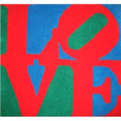 Robert Indiana LOVE Serigraph Decorative Carpet 2