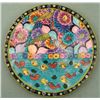 Image 1 : Tropical Birds & Fish Hand Painted Pottery Bowl