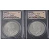 Image 1 : 2 1976 & 1976-D Ike Dollars PCGS MS65 Type 2