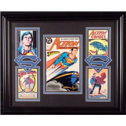 Superman# 617 Comic Book 1988 + 4 Pics Custom Framed