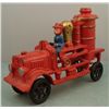 Image 1 : Cast Iron Toy Fire Engine Firetruck Antique Repro