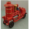 Image 2 : Cast Iron Toy Fire Engine Firetruck Antique Repro
