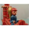Image 3 : Cast Iron Toy Fire Engine Firetruck Antique Repro