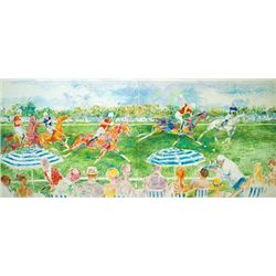 POLO PANORAMA LeRoy Neiman Signed LE Serigraph Art