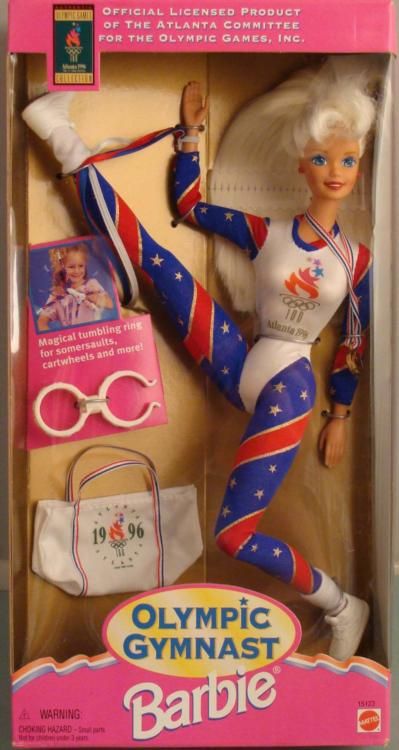 Olympic Gymnast Barbie Doll 1996 Atlanta Games Doll MIB