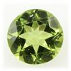 Image 2 : Peridot 9.92 ctw Loose Gemstone 7mm Round Cut