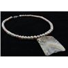 Image 2 : 221.26 CTW FRESHWATER CAPIZ PENDANT/MOTHER OF PEARL 24"