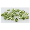Image 1 : Peridot 5.52 ctw Loose Gemstone 4x4mm Pear Cut