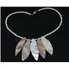 Image 2 : 173.47 CTW FRESHWATER CAPIZ PENDANT/MOTHER OF PEARL 24"