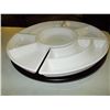 Image 1 : Lazy Susan With 5 Ceramic Servers