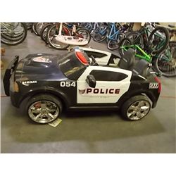 Power wheels police car and charger