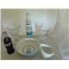 Image 1 : Misc. Lot of Glass Ware & Coke & Pepsi Bottles