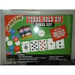 New in Box Texas Hold'em Game