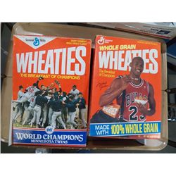 2- Champion Wheaties Boxes