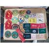 Image 1 : Box lot of Misc. Patches & Lisc. Holders