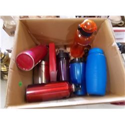 Misc. Box Lot of 6- water bottles 2