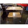 Image 1 : Folding Serving Cart 26" x 18" x 32"