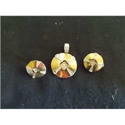Pendant and Earrings