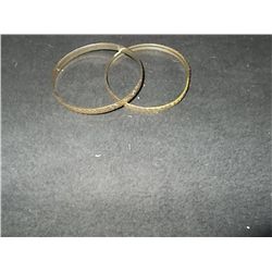 Pair Costume Bangle Bracelets