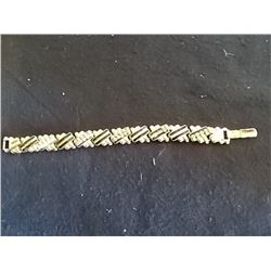 Bracelet with Rinestones and Onyx