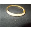 Image 1 : Gold Colored and Reinstone Bracelet