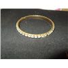 Image 1 : Gold Colored and Reinstone Bangel