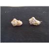 Image 1 : Gold Colored Earrings with Rinestones