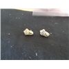 Image 2 : Gold Colored Earrings with Rinestones