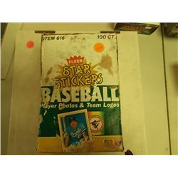 Fleer Star Stickers