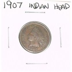 1907 INDIAN HEAD *PLEASE LOOK AT PICTURE TO DETERMINE GRADE*!!