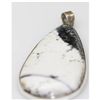 Natural 15.78 Ctw Semi-Precious Pendant .925 Sterling