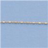 Image 2 : Genuine 16" 14k  Gold-Yellow  1.0mm Bar & Bead Chain 2g