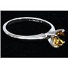 Image 1 : Natural 1.25ctw Citrine .925 Sterling Silver Ring