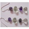 Image 1 : Natural 31.25 ctw Semi Precious Earring .925 Sterling