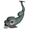 Image 1 : "Enchantment Under the Sea" fish statue from Back to the Future II