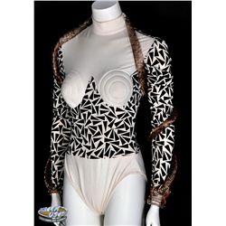 Darlene Vogel screen-worn "Spike" leotard from Back to the Future II