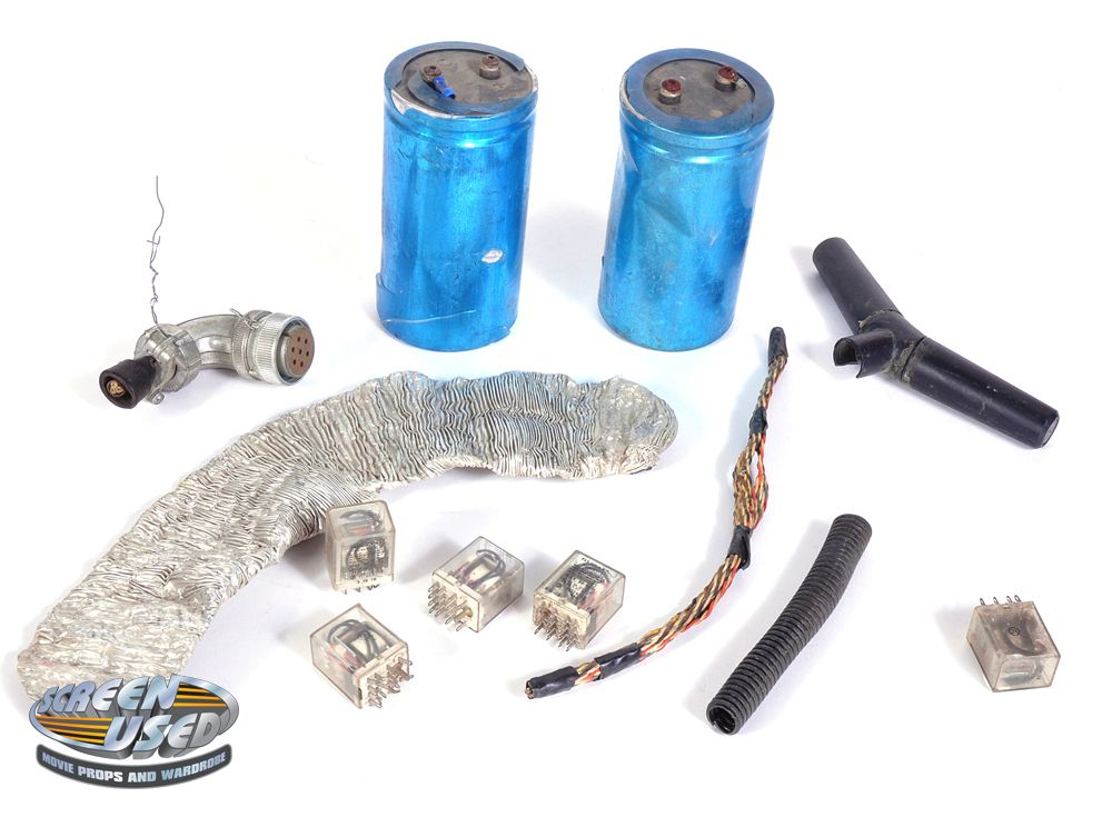 Original DeLorean Time Machine parts from Back to the Future III