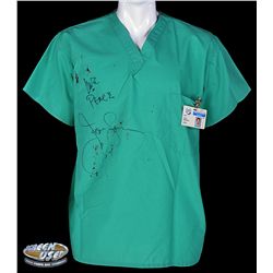 John Stamos "Dr. Tony Gates" medical scrubs shirt from ER