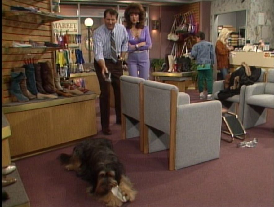 "Gary's Shoes" store chair from Married with Children