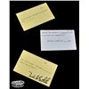 Image 1 : Set of 3 original question cards used by Gene Rayburn from the game show The Match Game