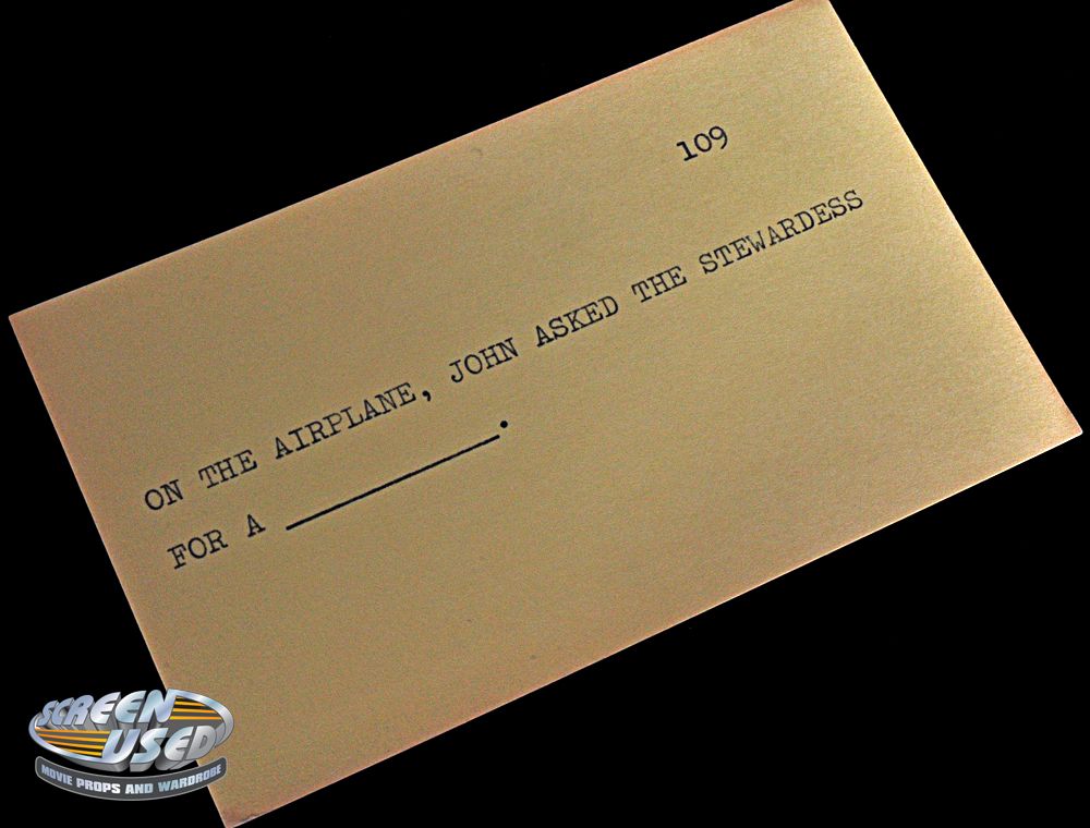 Set of 3 original question cards used by Gene Rayburn from the game