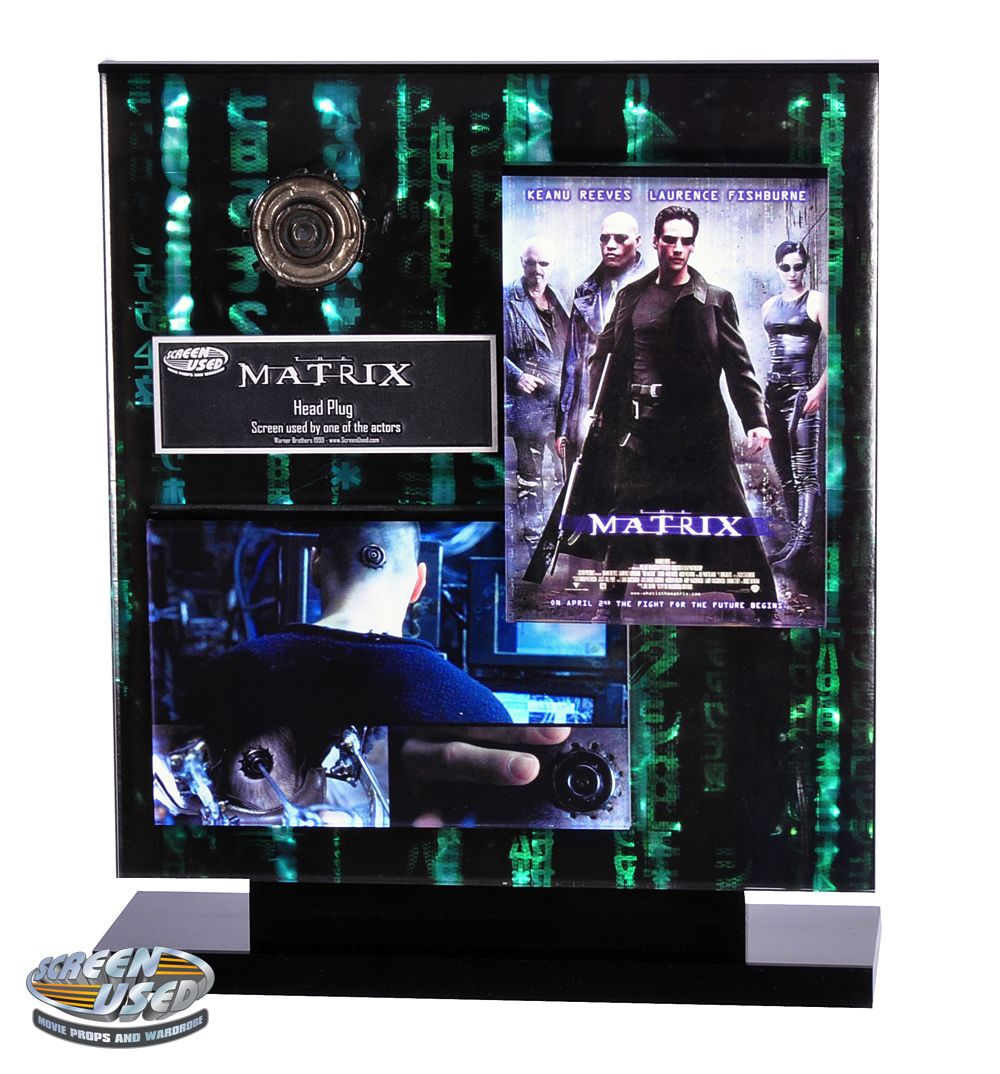 Matrix Move Plug Original head plug from The Matrix