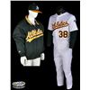 Image 1 : Brent Jennings "Ron Washington" Oakland A's home uniform from Moneyball
